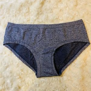 Aerie Boybrief Heathered Gray Underwear Panties NEW Sz Small